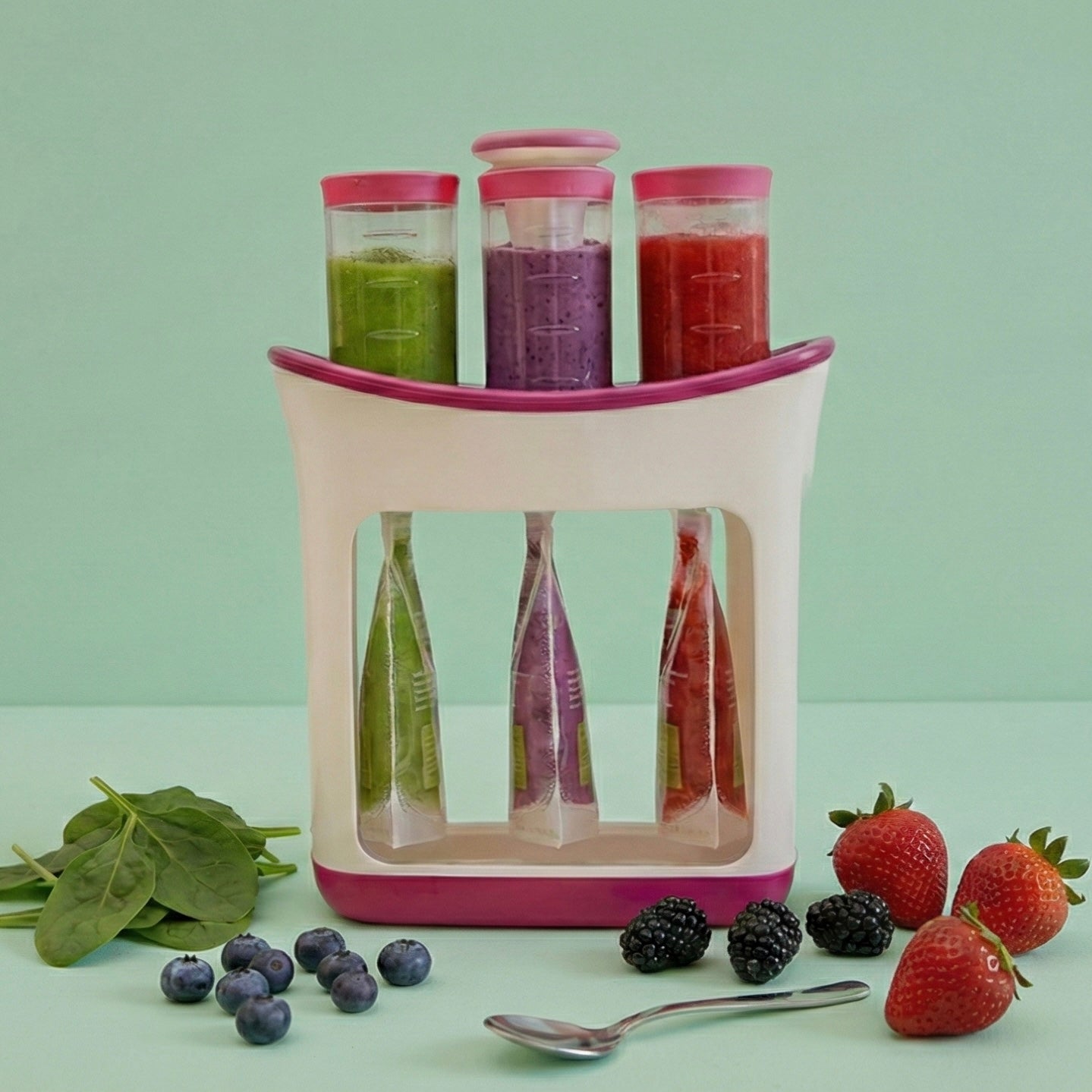 Squeezy Station — Your All-in-One Homemade Baby Food System
