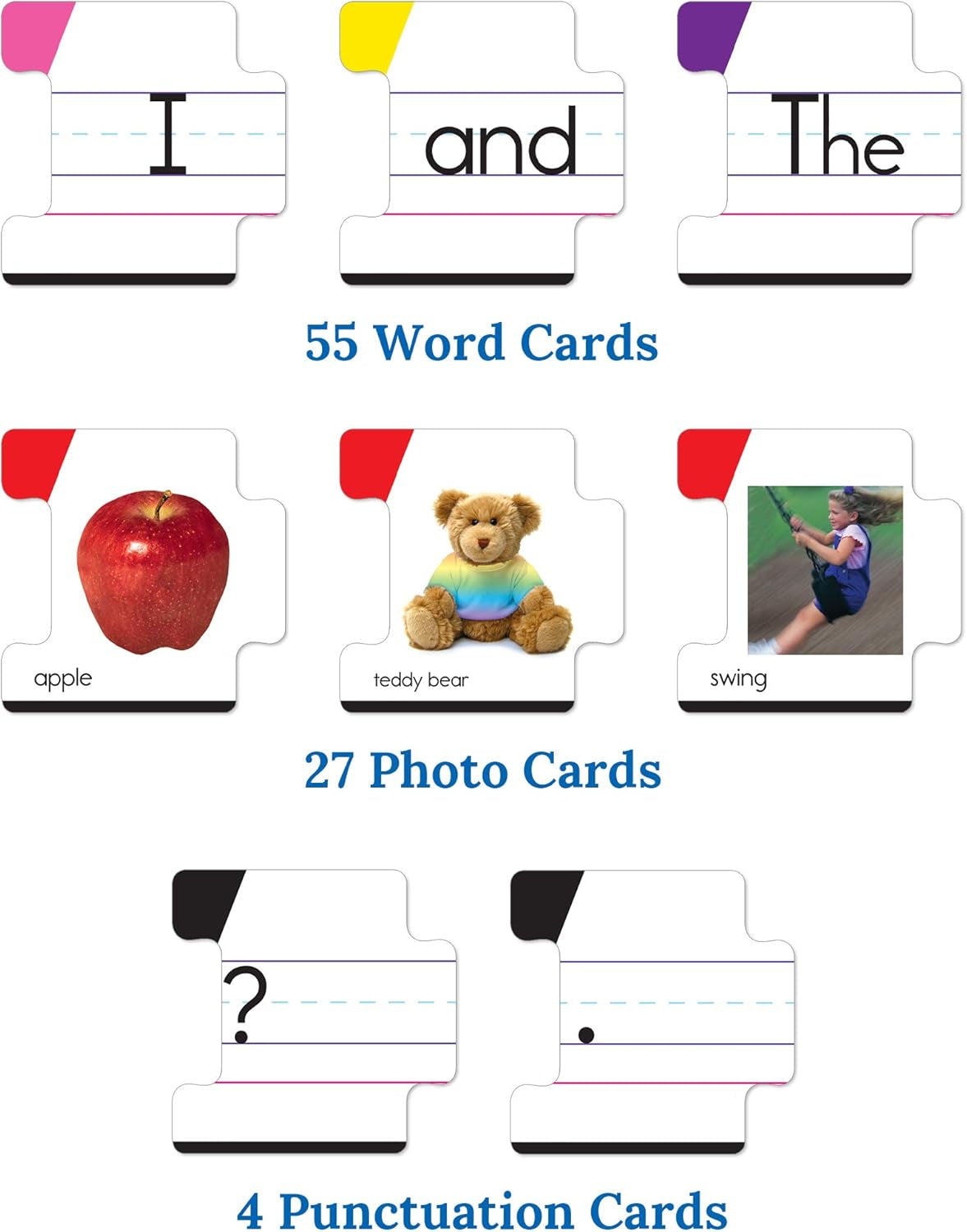 86-Piece Sentence Building for Kids, Toys for Speech Therapy, Sight Word Games for Kindergarten, 1St and 2Nd Grade Classroom Must Haves, Speech Therapy Activities, Ages 5+