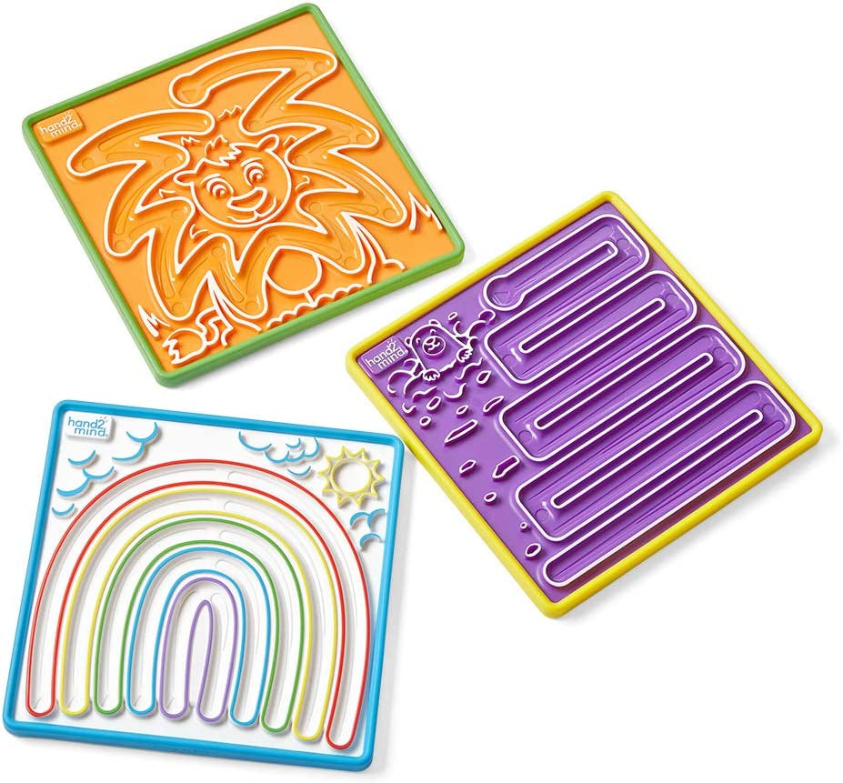 Mindful Maze Boards, Learn Breathing Patterns, Mindfulness for Kids Anxiety Relief, Tactile Sensory Toys, Play Therapy Toys, Social Emotional Learning Activities, Calm down Corner Supplies