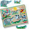 Melissa & Doug Zoo Animals Sound Puzzle – 8-Piece Wooden Peg Puzzle with Light-Activated Sounds, Music Learning Toy for Toddlers and Preschoolers Ages 2+