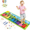 Physical Development Floor Piano Mat for Toddlers, Baby Kid Sensory Educational Dancing Keyboard 