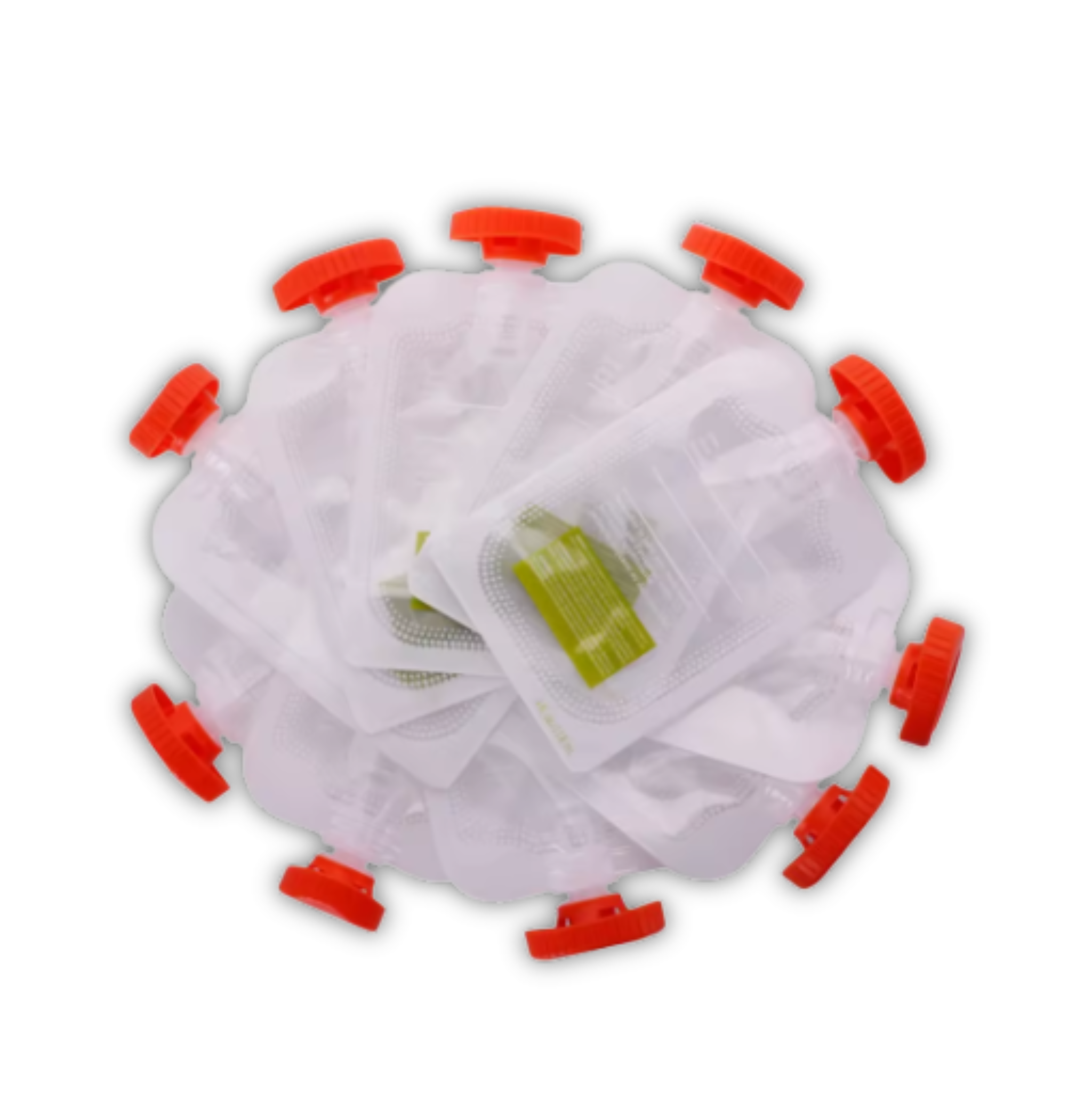 10 Extra Squeezy Pouches