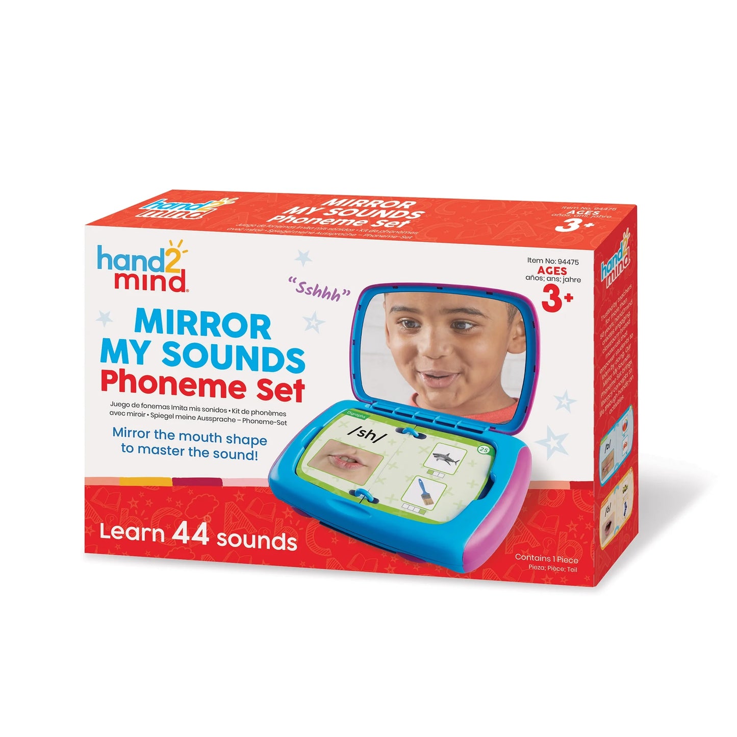 Mirror My Sounds Phoneme Set, Learning Phonemic Awareness, Phonics Games