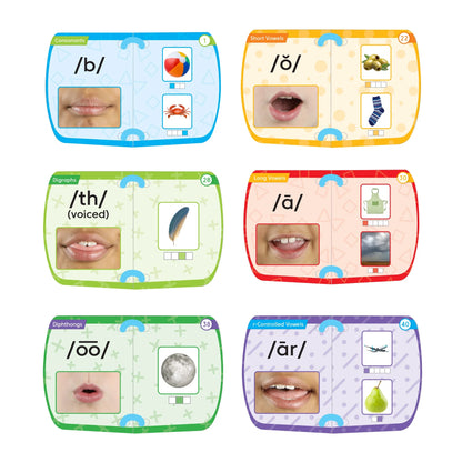 Mirror My Sounds Phoneme Set, Learning Phonemic Awareness, Phonics Games