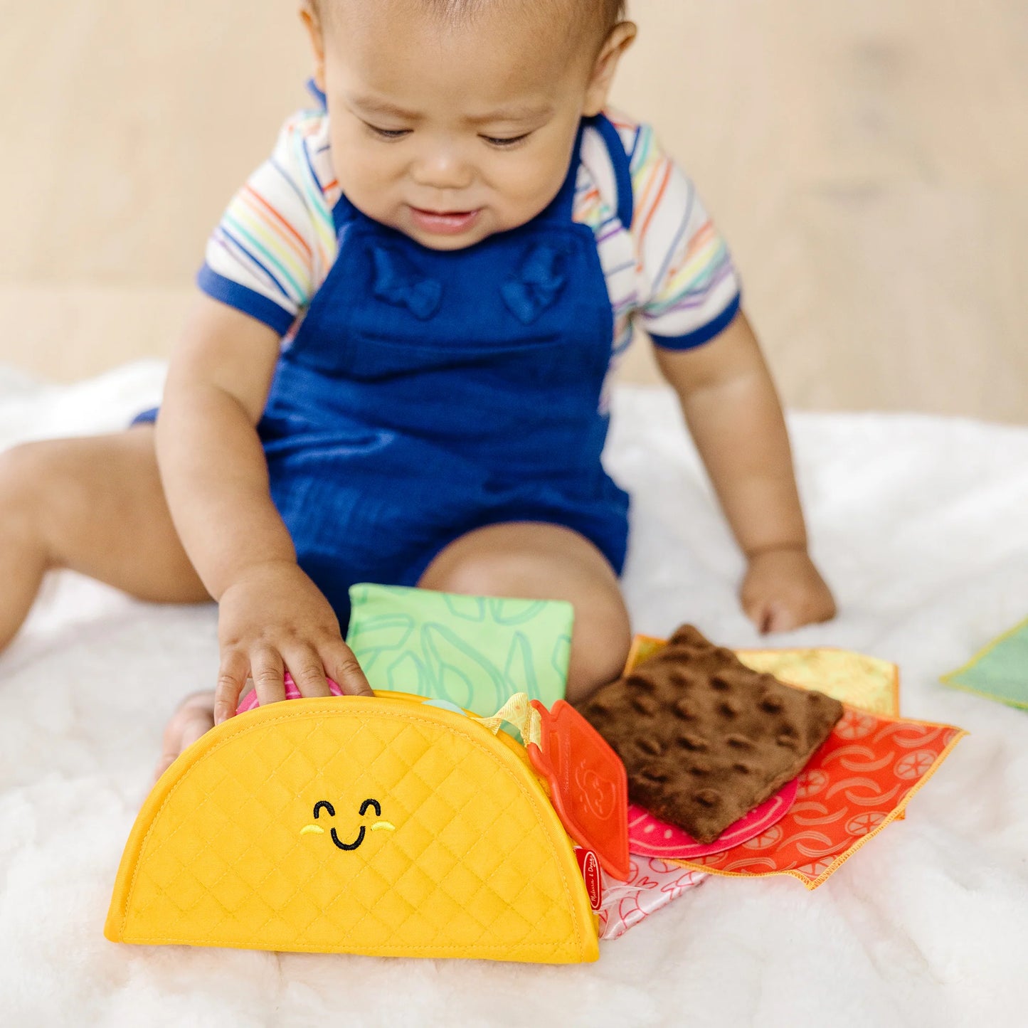 Soft Taco Fill & Spill | Infants 6 months | Developmental Toys Sensory