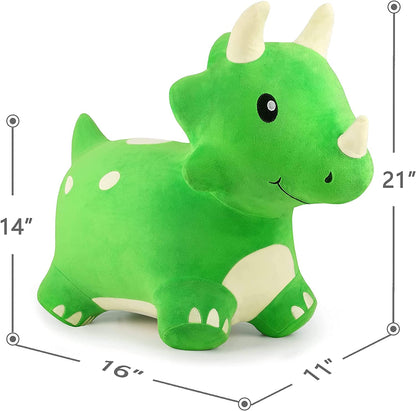 Physical Development Bouncy Pals Dinosaur Hopper Toy Toddler Plush Bounce Animal