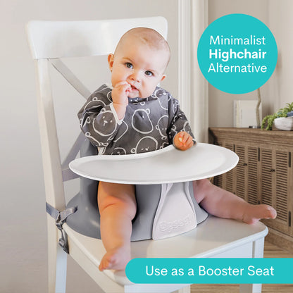 Baby Floor Seat Booster Chair for Sitting up with Removable Tray